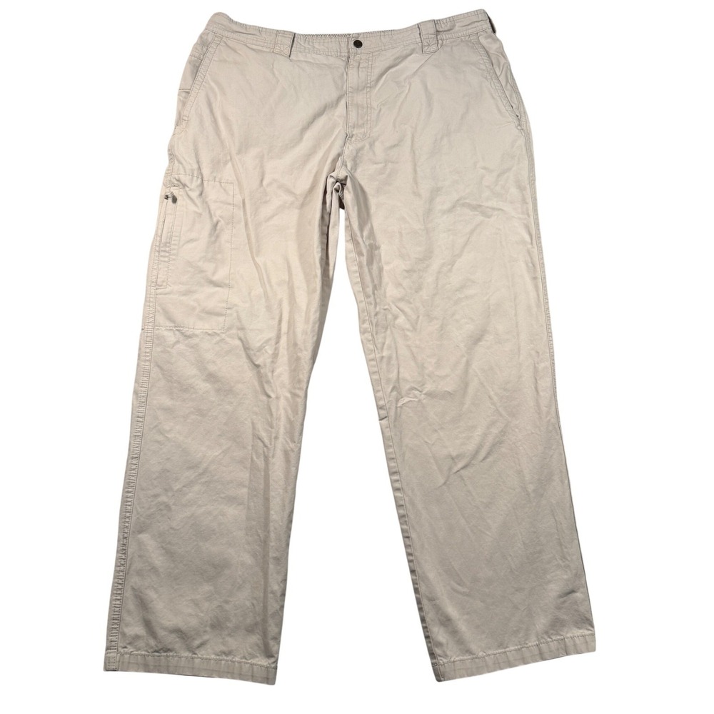 Vintage Y2K Columbia Cargo Pants Mens 40 Tan Hiking Outdoor Gorpcore Utility